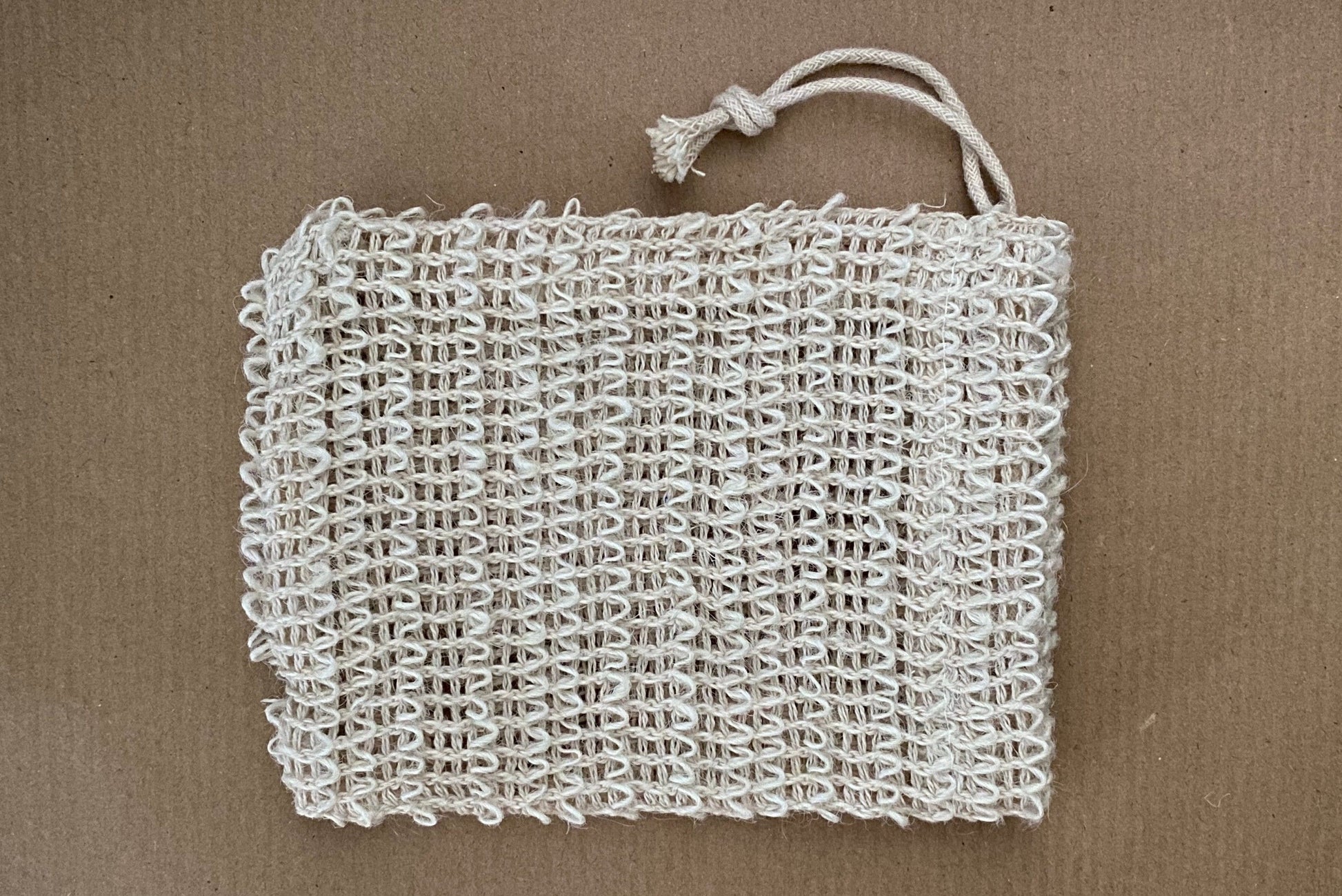 sisal soap saver bag pouch