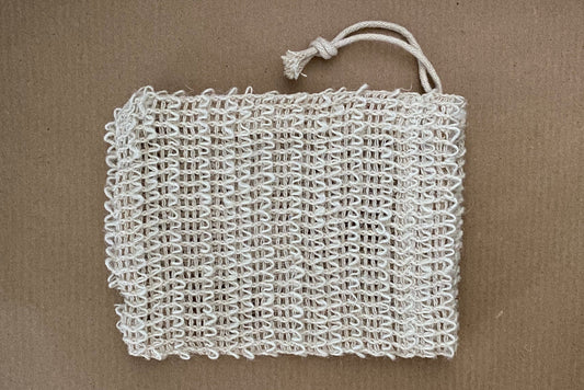 sisal soap saver bag pouch